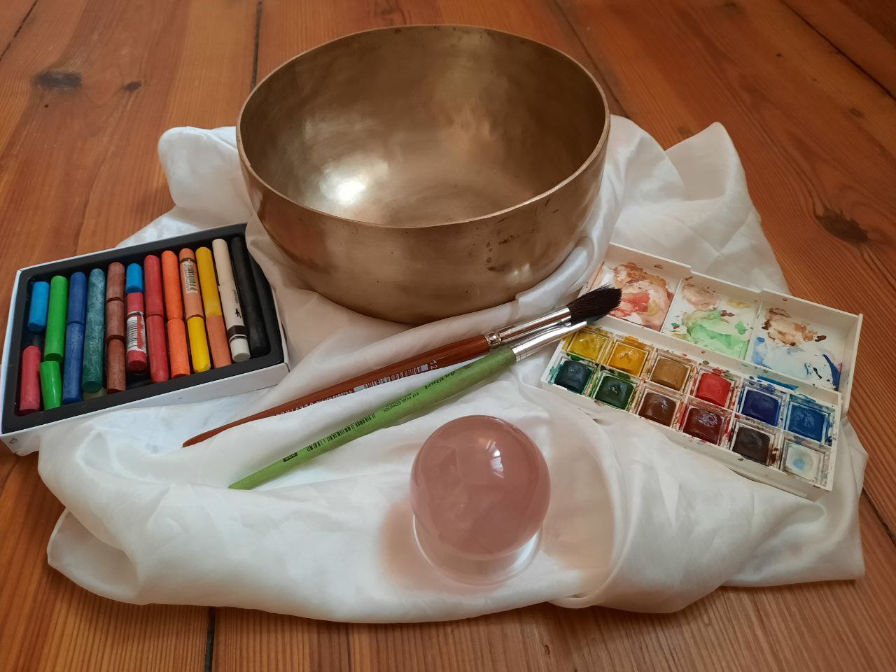 Klang & Farbe – Klangreise mit intuitivem Malen